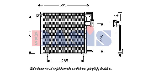 AKS DASIS kondensatorius, oro kondicionierius 522040N